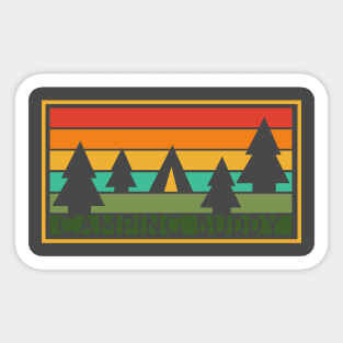 Camping Buddy Sticker